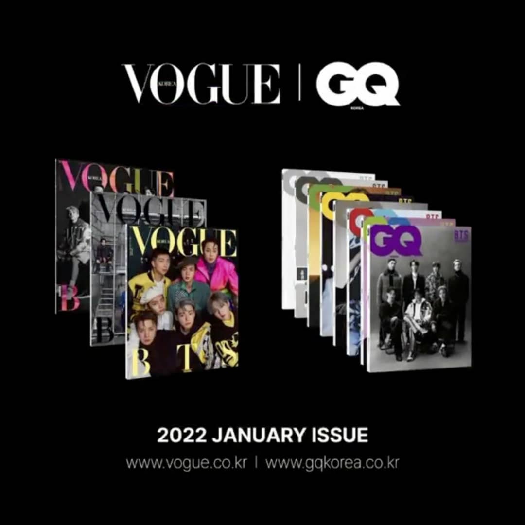 kstarstore_id's tweet photo. OPEN PO VOGUE &amp; GQ MAGAZINE BTS Edition

Harga 230.000
Dp 100.000

Vogue : Type A/B/C
GQ : RM, JIN, SUGA, JHOPE, JIMIN, V, JK

✔️ Inc ems tax
✔️ ktown
✔️ Pilih versi/member
✔️ Ada GO
✔️ Pelunasan saat barang sudah di Indo

#GQxBTS  #GQKOREA  #BTS #BTSXLVbyVOGUEGQ https://t.co/QGfI3x3dcN