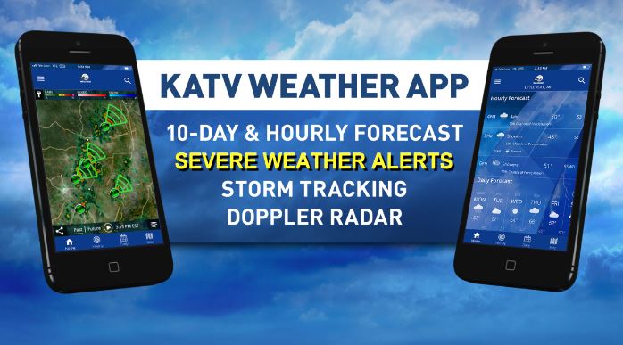 KATVMelinda's tweet photo. You're going to want a way to get warnings late tonight into the overnight hours. The @KATVNews weather app is a great way to do that. Download it today. It's free and it will wake you up for the warnings you want. https://t.co/3T5x7E0SsX