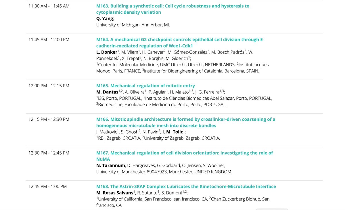 Iva Tolić (@toliclab) on Twitter photo Grand finale of #cellbio2021 today! Join us at "The Physical Aspects of the Cell Cycle" 11:30EST! <a href="/hawa_racine/">Hawa Racine Thiam</a> <a href="/GloerichLab/">GloerichLab</a> <a href="/margariddantas/">Margarida Dantas</a> <a href="/RosasSalvans/">miquel rosas salvans</a> Talks cover #mechanosensing & #mechanobiology of the cell cycle, checkpoints, spindles and division orientation. #PhysicalCell Grand finale of #cellbio2021 today! Join us at "The Physical Aspects of the Cell Cycle" 11:30EST! <a href="/hawa_racine/">Hawa Racine Thiam</a> <a href="/GloerichLab/">GloerichLab</a> <a href="/margariddantas/">Margarida Dantas</a> <a href="/RosasSalvans/">miquel rosas salvans</a> Talks cover #mechanosensing & #mechanobiology of the cell cycle, checkpoints, spindles and division orientation. #PhysicalCell