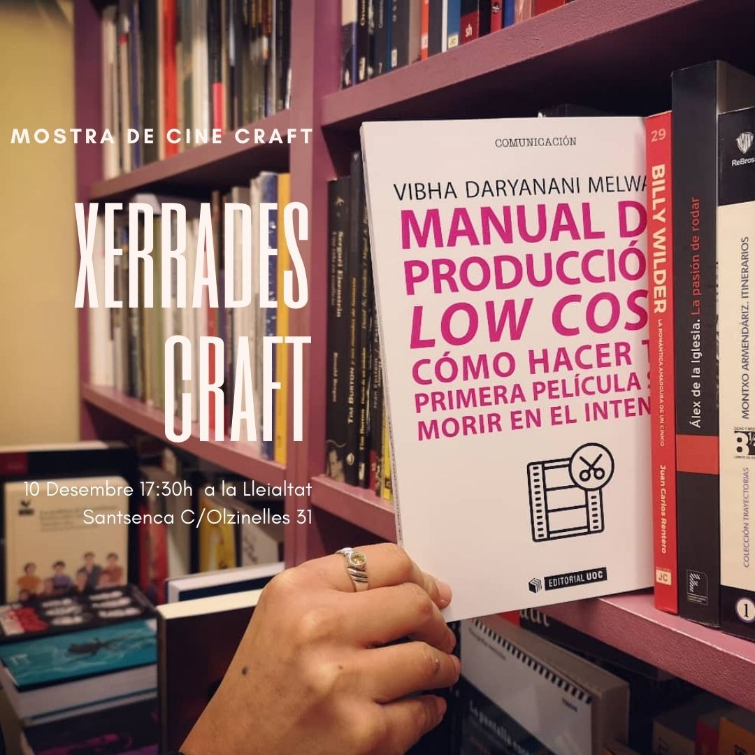 Lleialtat's tweet photo. 🎥 Aquest cap de setmana, arriba el Craft Film Festival Barcelona, el festival de pel·lícules low cost!

🎞️ Projectarem pelis, tindrem els directors i parlarem d'autoproducció.

📅  10 &amp; 11/12, 16h
🎟️ Gratuït amb inscripció
🖇️Consulteu el programa i veniu: https://t.co/r16VfB2GqJ https://t.co/Ig4UqCpWCD