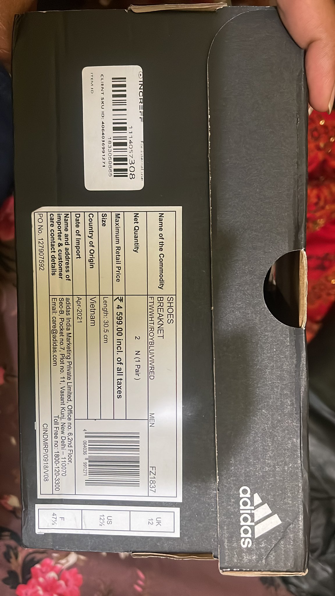 singh on Twitter: "My shoes returned details.. from months didn't refund my money what nonsense is this ..dear adidas do you want more money I can give you ??