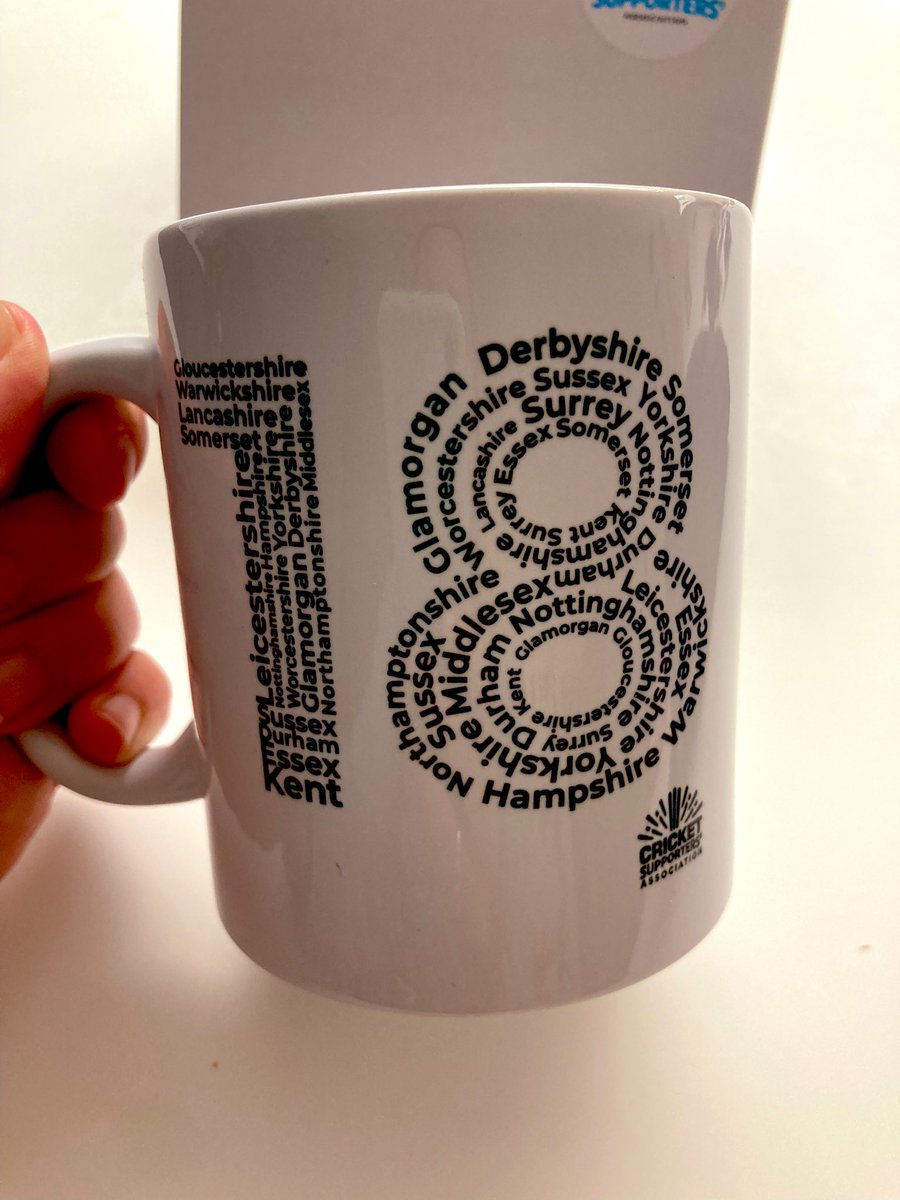 yourcricketsa's tweet photo. Just because it’s Friday and we wanted to share some love - we have 10 of our 18 Counties mugs to give away for free! All you have to do is retweet and follow us to be in with a chance of getting your hands on one. #Everycricketfan #18counties https://t.co/XplScPVMSN