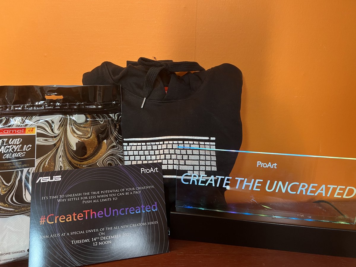 nirmaltv's tweet image. An interesting invite from ⁦@ASUSIndia⁩ for their upcoming creators series launching on December 14th
#Createtheuncreated #ProArt