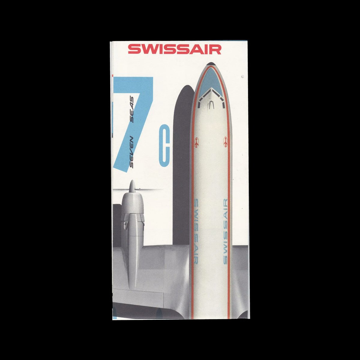 DesignReviewed's tweet photo. Swissair DC-7C Seven Seas, 1956. Designed by Kurt Wirth, assisted by Paul Beer. #swissdesign #kurtwith #swissair #1950sdesign
https://t.co/08UzNFRDAI https://t.co/uvOaF3QEtC