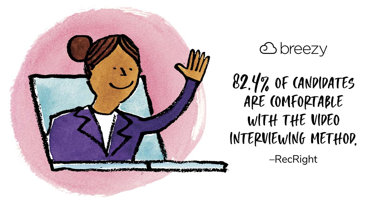 Breezy_HR's tweet image. Technology is changing the hiring game! With Breezy, you can schedule, host, and record video interviews all in one place. Here&apos;s how: ow.ly/qI2I50H4snF

#BreezyHR #HR #VideoInterviewing #VideoInterview #Zoom #GoogleMeet #VirtualHiring #applicanttrackingsystem #ATS #HRTalk