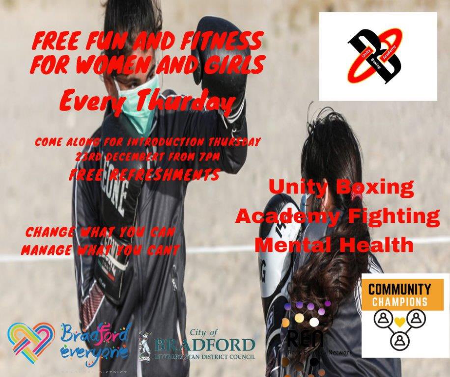 UnityBoxing's tweet image. Thursday 23rd December Unity Boxing Academy Fighting to support Mental Health and Wellness . Come along to start Fighting Back. Contact us for more information