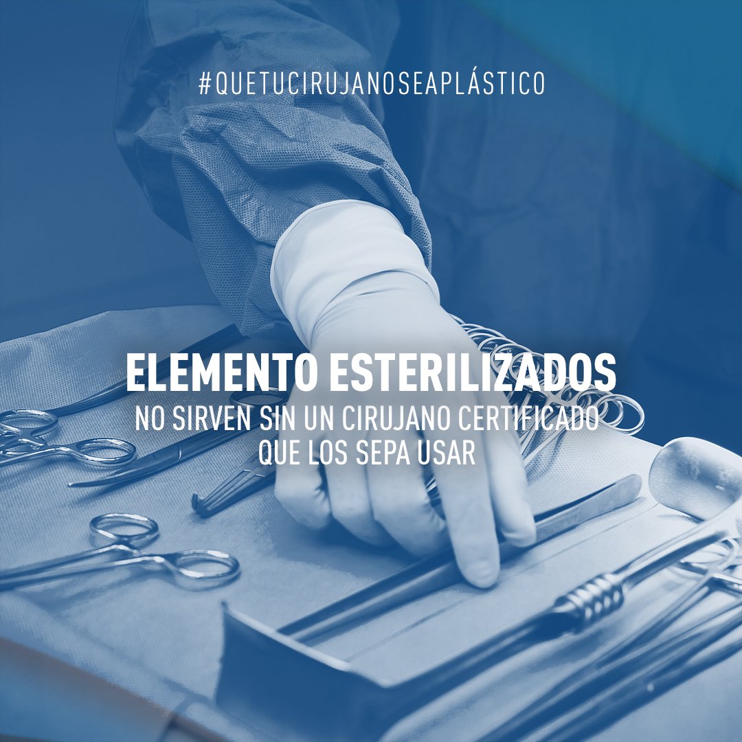 sccplastica's tweet photo. Elegir un Cirujano Plástico Certificado te garantiza experiencia, seguridad y disminuye los riesgos ya que cuenta con todos los años de estudio para reaccionar antes posibles complicaciones. ¡No te dejes engañar!

#QueTuCirujanoSeaPlástico #TrianguloDeSeguridad #SCCP https://t.co/jUjxxmclOQ