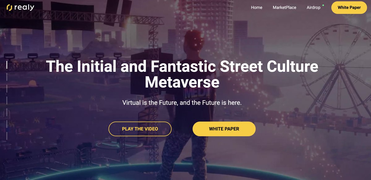 RealyOfficial's tweet image. More Immersive&amp;amp;More Imagination&amp;amp;More Futuristic
To be more #Metaverse, Realy official website accomplished its second upgrade.

Virtual is the Future, and the Future is here.👉 (realy.pro/#/home)