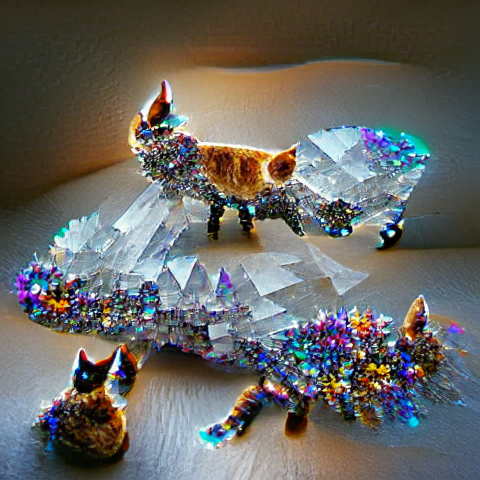 cryptoAIartist's tweet photo. Crysitalシリーズ　#2 「Cat」です
#NFT #NFTdrop #nftcollector #NFTcollection  https://t.co/fIO2IuuhvQ https://t.co/GCsxnvF0yy