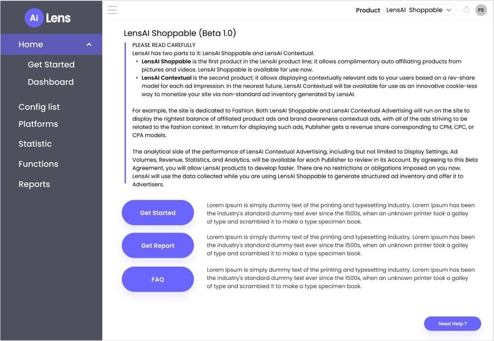 LensAI: AI-Powered In-Image & In-Video Ads tweet media