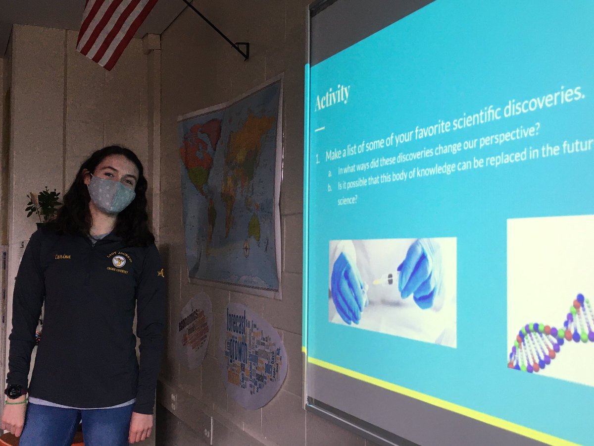 IrmoHigh's tweet photo. International Baccalaureate Career-related & Diploma students present descriptions, questions, & reflections in respective Core Courses PPS & Theory of Knowledge โ indirectly teaching each other... making connections #ThisIsIRMO #IrmoMagnet https://t.co/8eHU3NQZ2D
