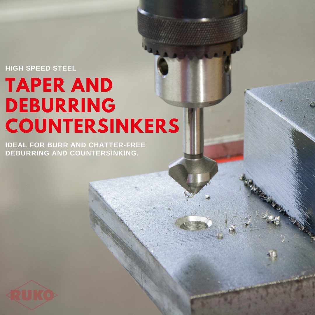 Parweldltd's tweet image. Not only do they cut faster but they result in stronger screw connections 🦾

#RUKO #Cutting #CounterSink #Deburr #Taper #Parweld #CBN #Sharp #MetalWork #MetalArt