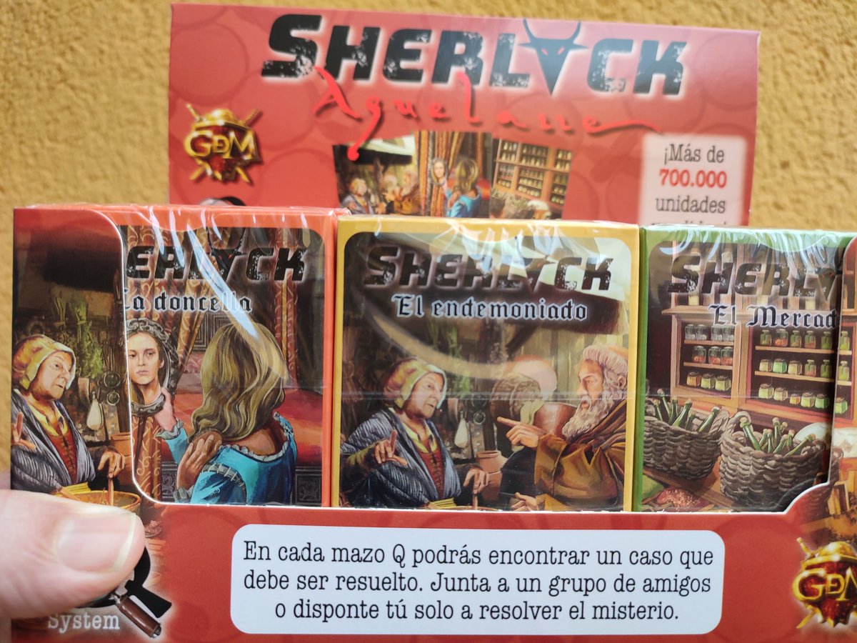 Guerrademitos's tweet photo. Volvemos a la edad media con estos nuevos Sherlock en el mundo de #Aquelarre de Ricard Ibañez https://t.co/OKH3gga6zZ