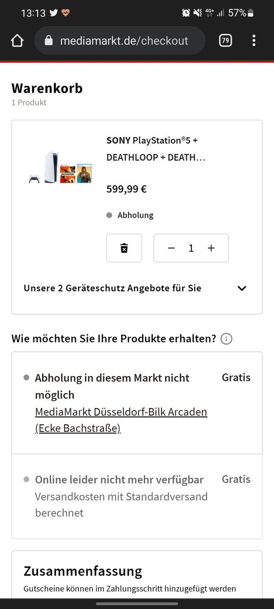 tomaskildisius's tweet photo. @PS5Deutschland Schon das 3. Mal so. Warum keine Abholung in Ddorf? https://t.co/osXz3TB3mQ