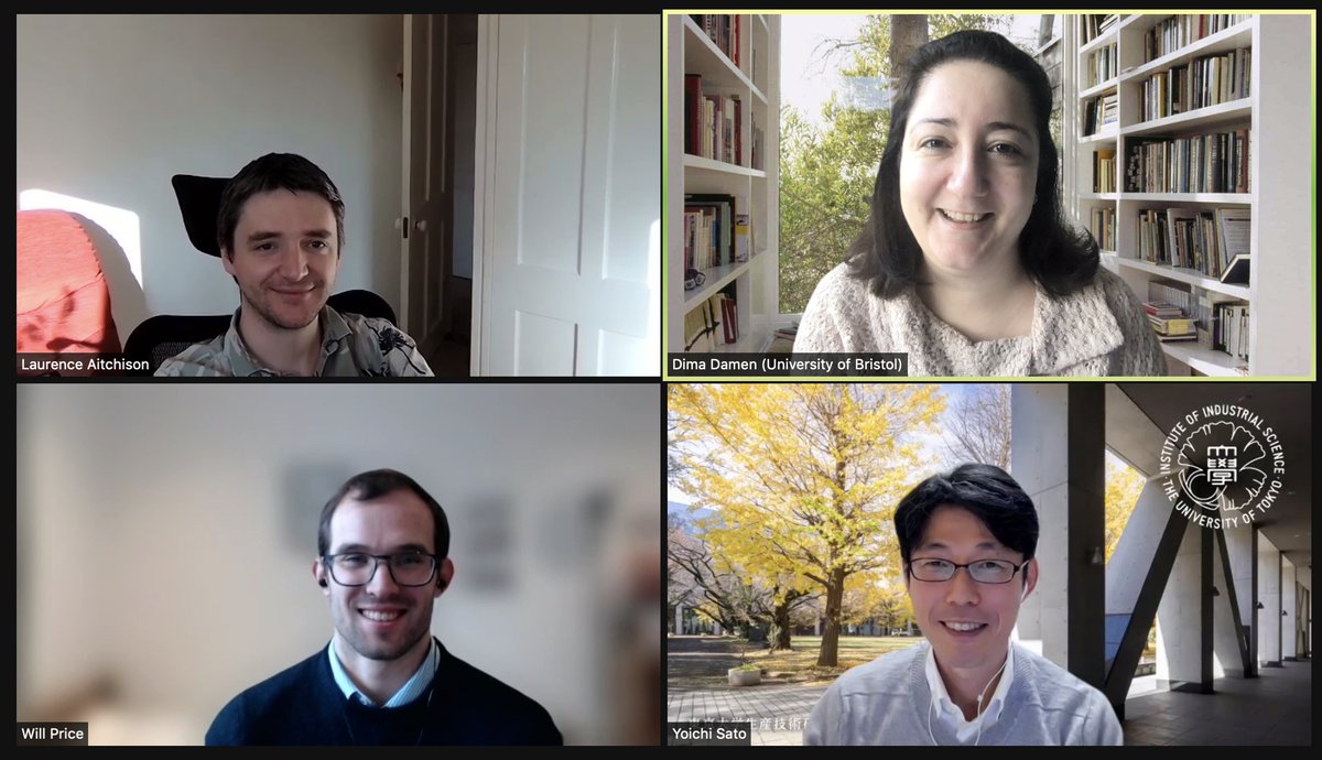 Major Congrats to 
***Dr Will Price***
<a href="/will_price_94/">Will Price</a> who just passed his viva on 
"The Role of Time in Video Understanding" with no corrections @BristolUniEng
Thanks to Prof Yoichi Sato (#UTokyo) and <a href="/laurence_ai/">Laurence Aitchison</a> for examining the thesis.
1/N