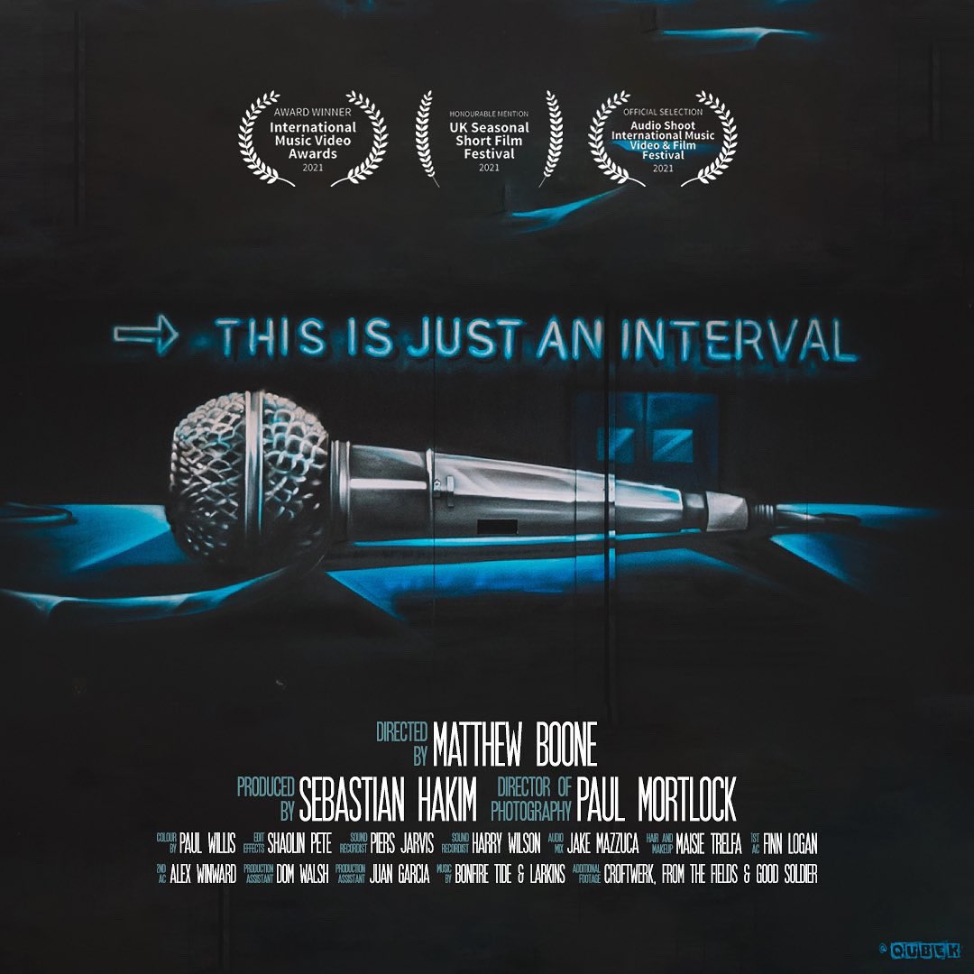 One year ago today we released 'This is Just an Interval’; a film that was lovingly made by a crew that gave their time in return for pizza and parking expenses, and has since gone on to win an award and feature at film festivals - validation of hard work and a deserved cause.