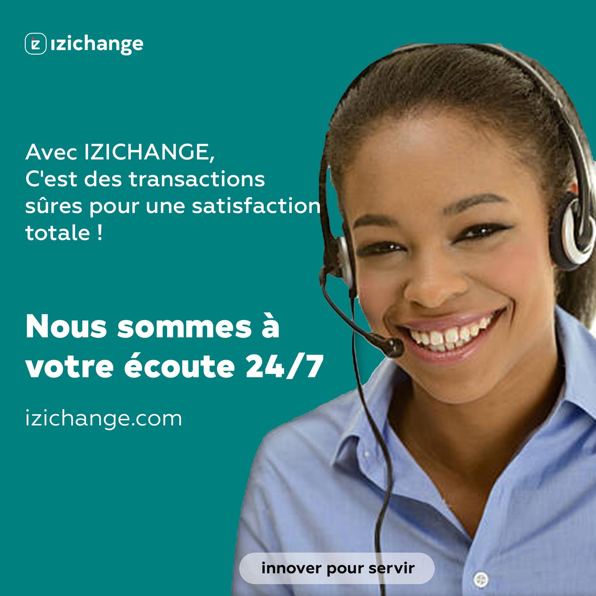 IZIchange's tweet photo. 🟢Parce que votre satisfaction nous préoccupe, nous mettons tous les moyens en œuvre pour être permanemment à votre écoute afin de résoudre vos différents soucis rencontrés dans vos transactions.
Nous ferons toujours de notre possible pour vous satisfaire.

#Izichange https://t.co/g1JJRku4Wj