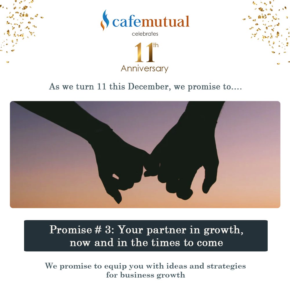 cafemutual's tweet photo. Our promise to you... #Promise3 #cafemutualturns11 https://t.co/YswsBlAv6s