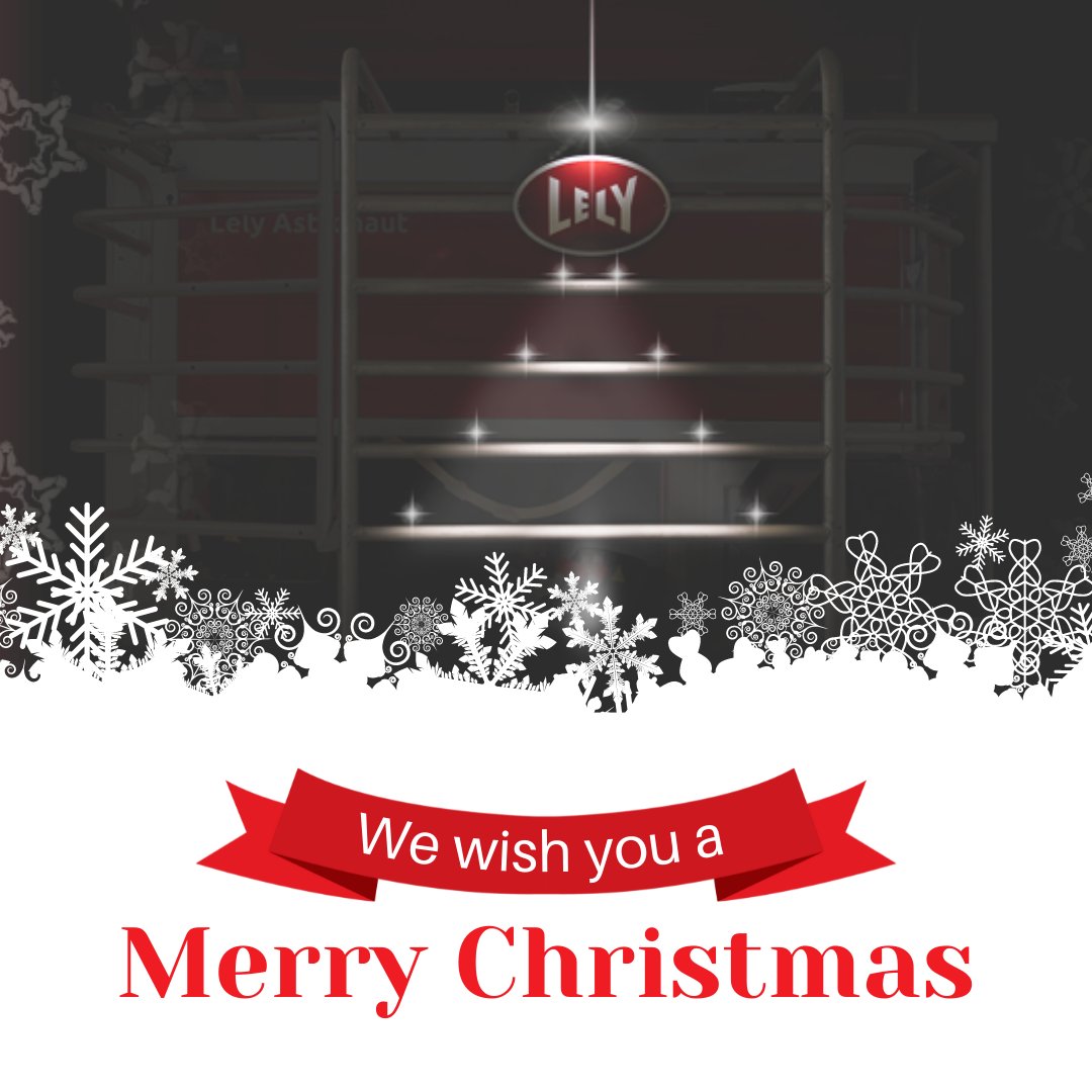 LelyHolsworthy's tweet photo. 🎄Season’s greetings! 🎄
The entire team at Lely Center Devon & Cornwall wishes you Merry Christmas and a very Happy New Year!
#lely #lelydevonandcornwall #merrychristmas #farminguk #teamdairy #seasonsgreetings🎄 https://t.co/DezTBg1DgE