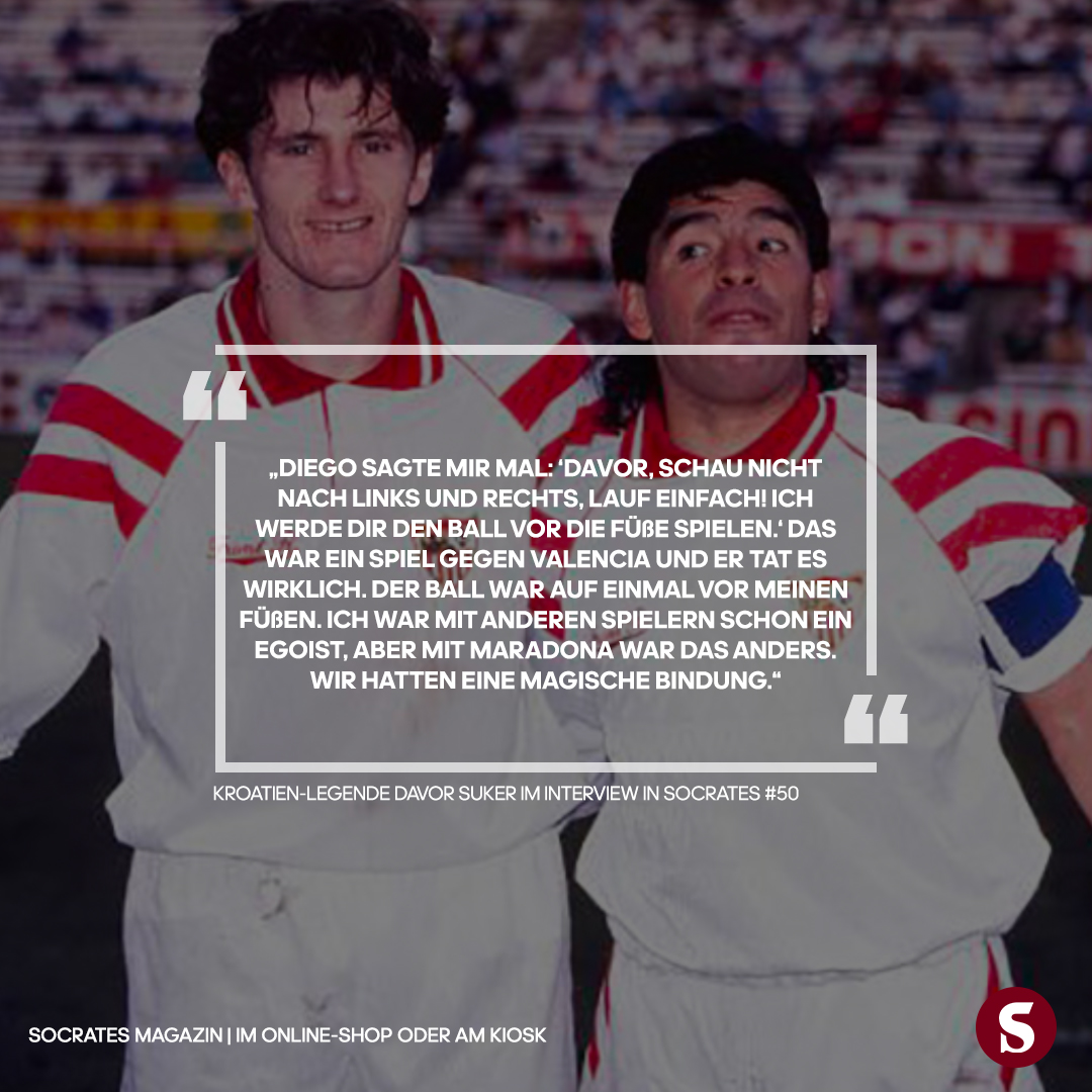 Davor Šuker war zu seiner Zeit einer der besten Stürmer Europas und prägte mit Kroatien eine besondere Ära. Ein Gespräch über ein Leben als Nummer 9, über singende Engländer und natürlich über Diego.

Socrates #50: socratesmagazin.de/socrates-magaz…