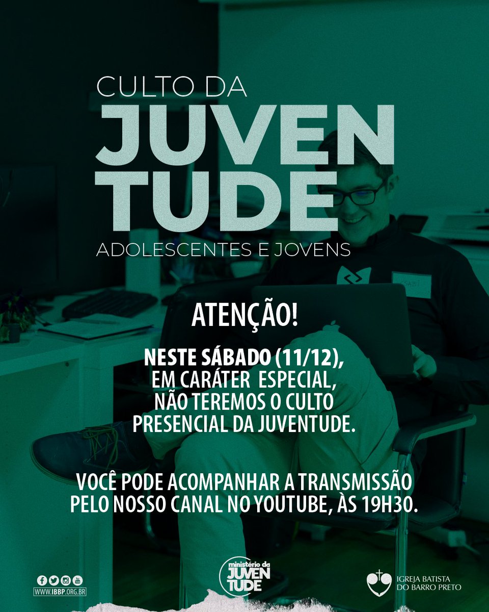 ibdobarropreto's tweet photo. Nossa Juventude tem um recado importante pra você! https://t.co/hEcUHoc1nL