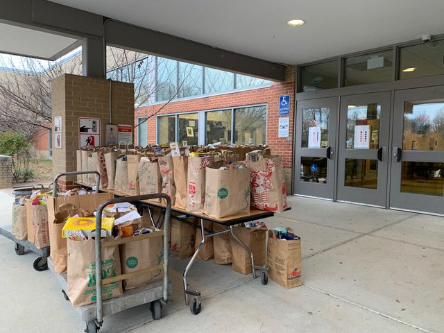 The amazing <a href="/southlakeshs/">South Lakes High School</a> PTSA Food Pantry currently serves approximately 200 families each week in the SLHS Pyramid! Thank you for all you do for the community!