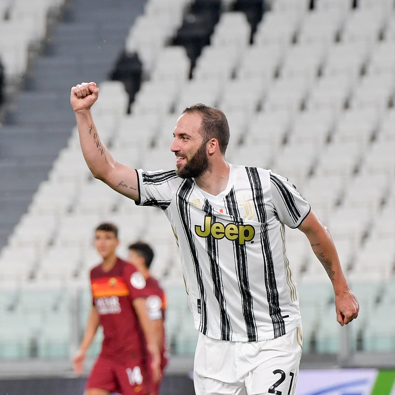 juventusfcen's tweet photo. Celebrating today like...... 🎉🎂

⚽️👀 Look back at 𝐄𝐕𝐄𝐑𝐘 @G_Higuain goal and tell us your favourite on Pipita’s special day! 🥳👇