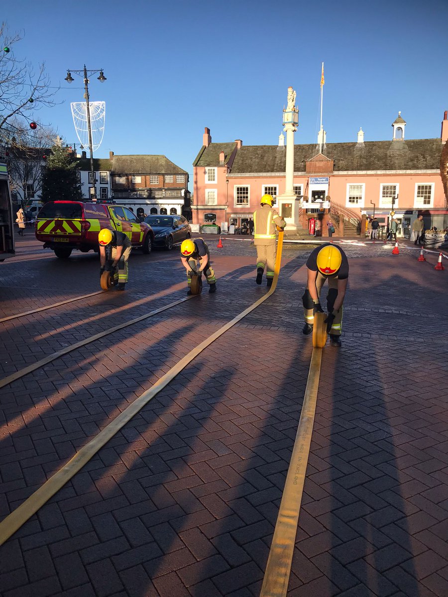 CumbriaFire's tweet photo. Our new recruits are doing a fantastic job so far in their charity challenge! The team of six are rolling out as many 25 meter lengths of fire hose as possible in 4 hours.

You can donate here 👉 https://t.co/ZeaB92L22C https://t.co/WoVRRNsvnF