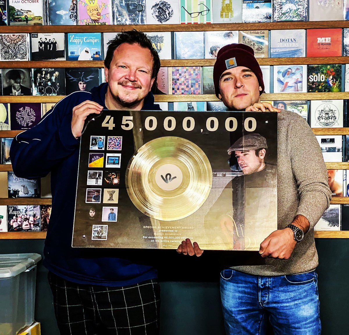 My label just dropped this off at the studio 🙌🙌🙌