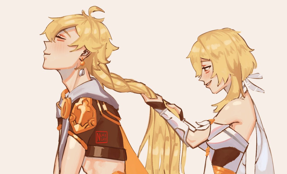 Here's me, still waiting on the og siblings meeting again
#AETHER #LUMINE #GenshinImpact
