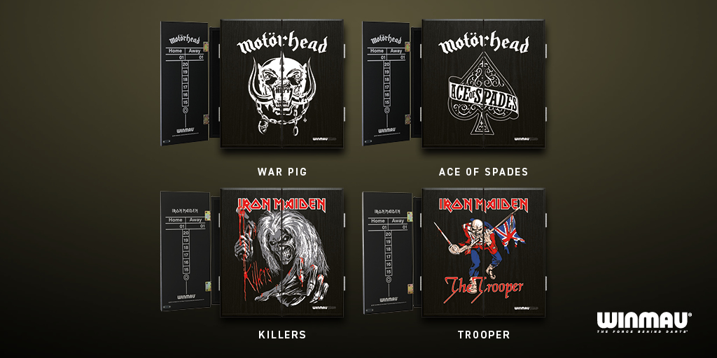 Winmau's tweet image. Rock Legends Cabinets 🎸

Celebrating some of the World's best-known bands, the Winmau Rock Cabinet range is manufactured to the highest standards, paying homage to the icons of Rock.

➡️ Explore: winmau.com/winmaulaunch20…

 #WinmauLaunch #Darts