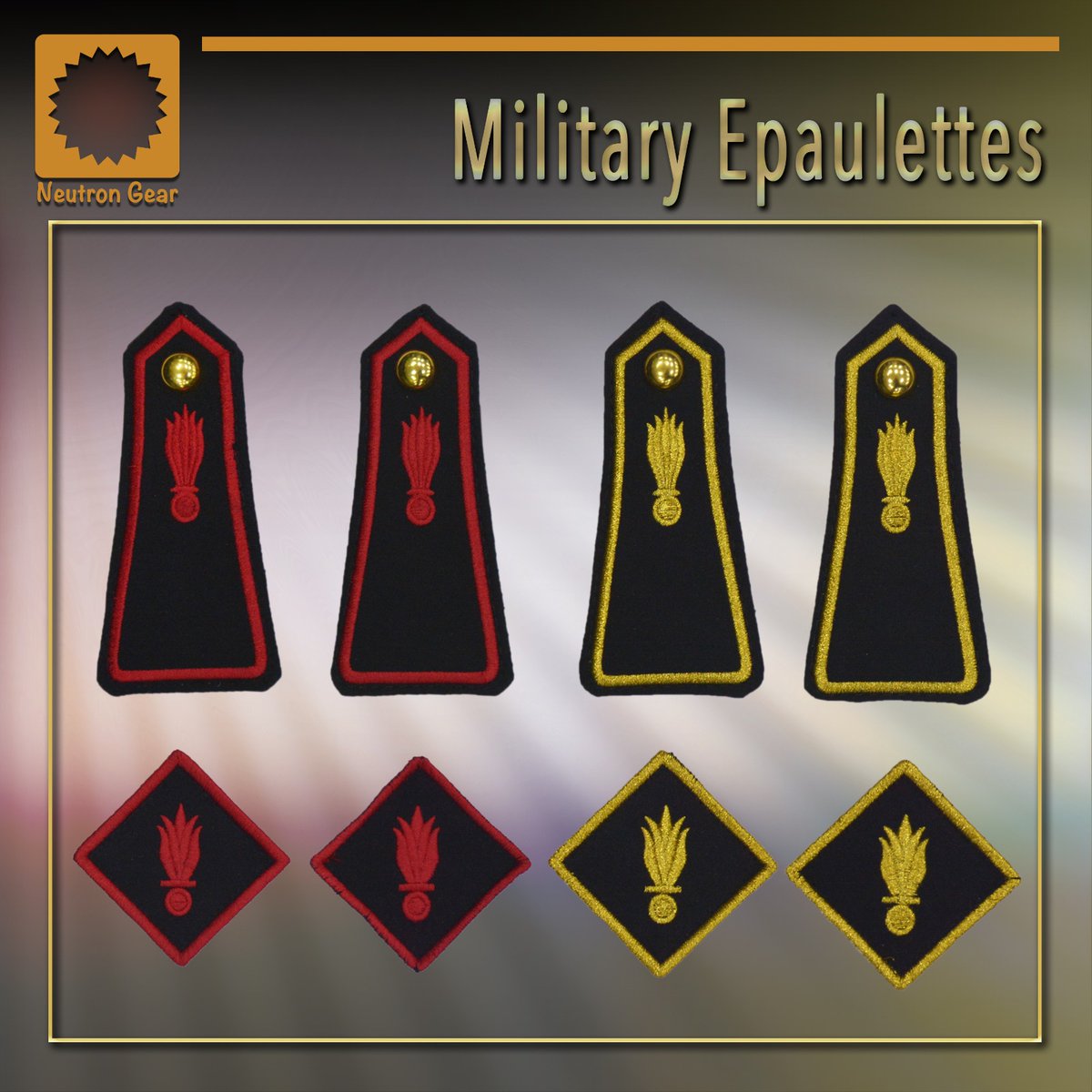 NeutronGear's tweet photo. Easily reach all kinds of military equipment with Neutron Gear.

All of the prominent #militaryequipment such as badges, ranks, uniforms, hats, boots, and belts are produced in accordance with high-quality standards and regulations of all countries.

https://t.co/S61eWu7WIz 🌏 https://t.co/sA9JDldFQk