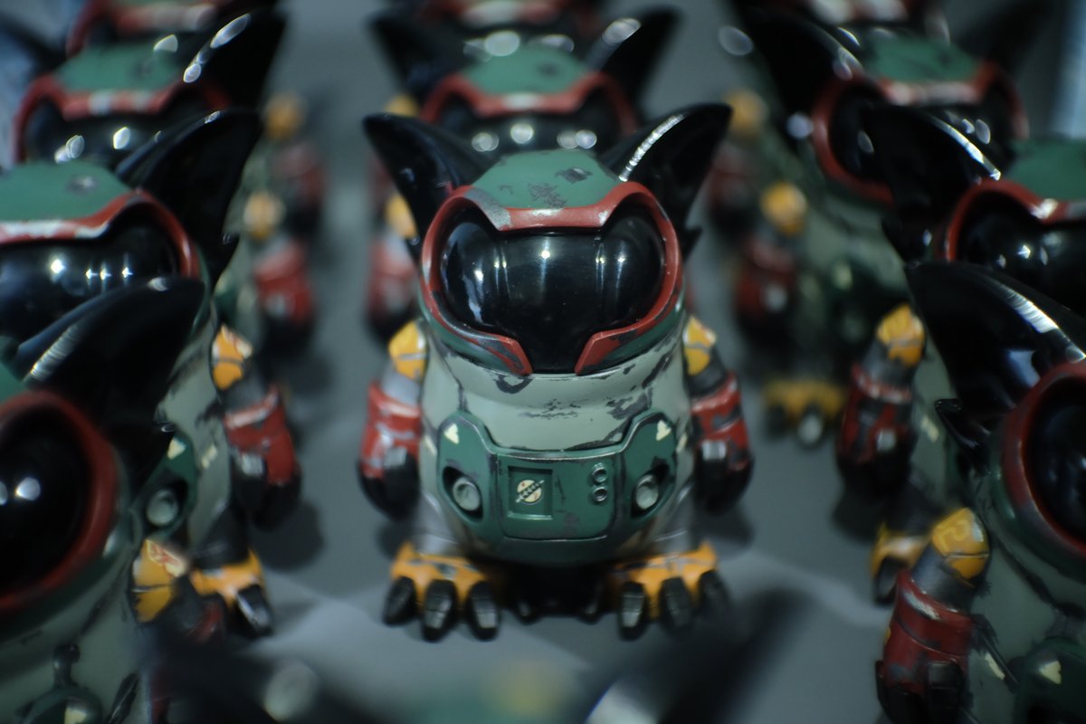 We are ready now!
.
Little Oddy Space Suit Fett Version 
.
Resin Toy
4 inch tall
Limited 25pcs
.
$115 free shipping worldwide
Free Stickers &amp; Art Print
Go visit iky.bigcartel.com 
.
#designertoy
#resintoy
#arttoy
#ikyz
#oddy
#littleoddy
#starwars
#bobafett