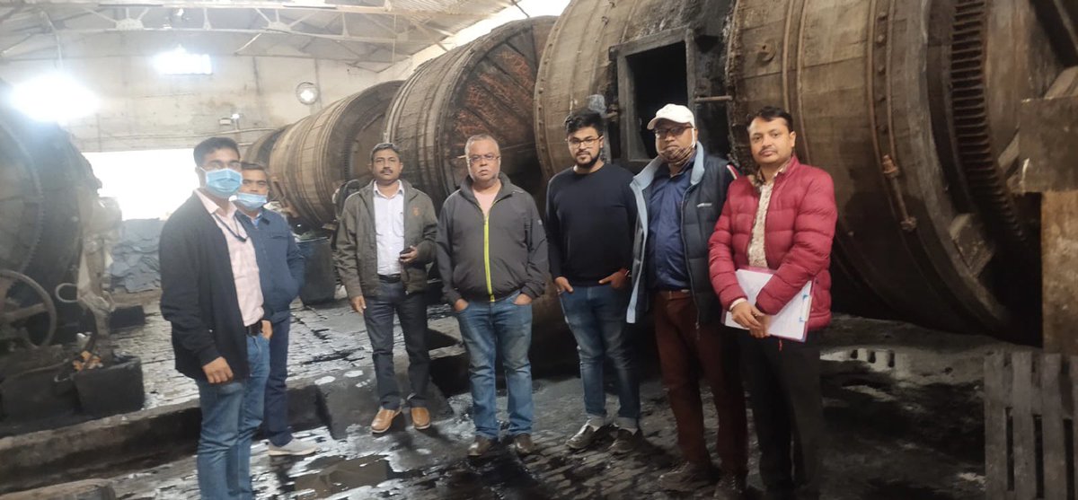 In pictures - Team members from Regional Center Kanpur and Environmental Engineering Department in a tannery at Jajmau, Kanpur. In a tannery at Jajmau, Kanpur. 
<a href="/pibchennai/">PIB in Tamil Nadu</a> <a href="/CSIR_IND/">CSIR, India</a> <a href="/kjsreeram/">K J Sreeram</a> <a href="/shekhar_mande/">Shekhar Mande</a> <a href="/dgcsirIndia/">DG, CSIR</a> <a href="/VigyanPrasar/">Vigyan Prasar</a>