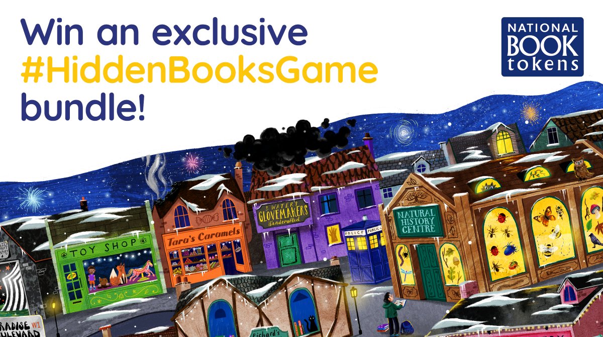 There are three weeks left to play the #HiddenBooksGame! 

How about another chance to win a Hidden Books Game stress ball, postcard, A4 print signed by @harryewoodgate, and £10 National Book Token?

🔎 Simply RT by Monday. 🔎

Play the game: caboodle.nationalbooktokens.com/hiddenbooks/?u…