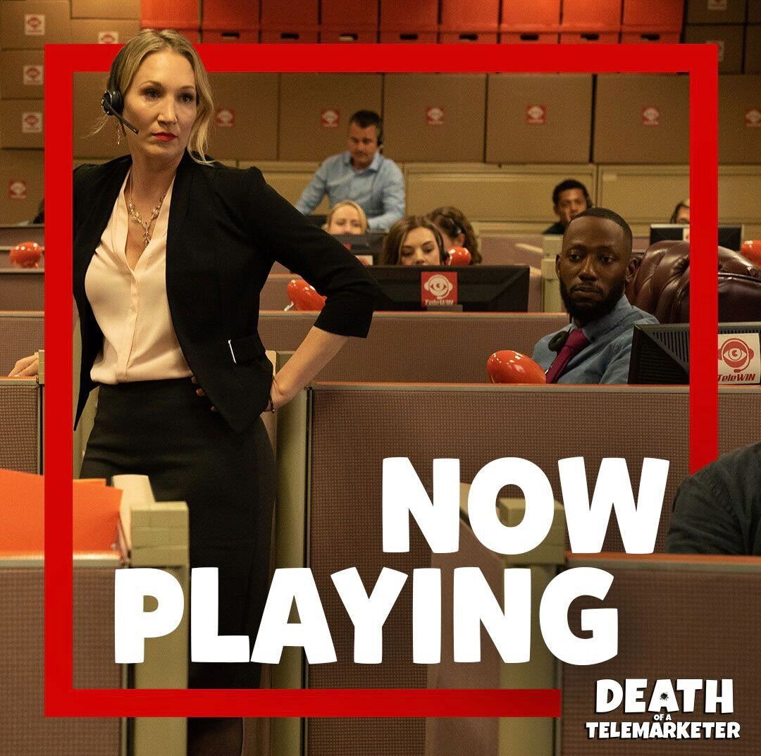 telemarketermov's tweet photo. See Lamorne Morris and Gwen Gottlieb in #DeathofaTelemarketer - now playing in select theaters and on demand. https://t.co/BLjZyouofB