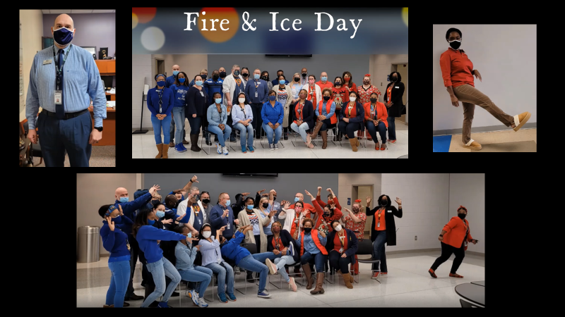 rca_media's tweet photo. RCA DECEMBER HOLIDAZE - 12/8 "Fire and Ice Day" https://t.co/zUm7hltXkJ