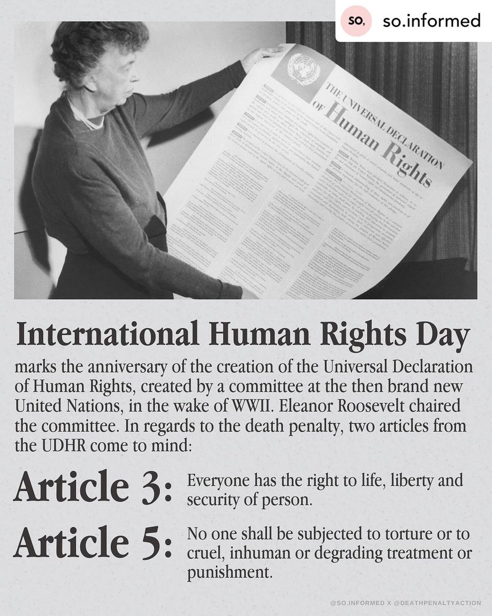 #HumanRightsDay #EndExecutions