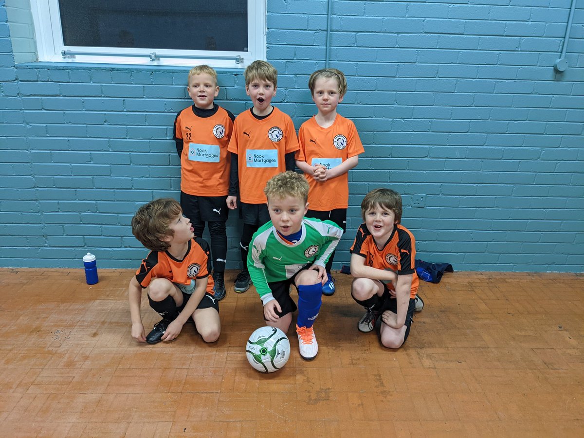 Well done to our u8s this week drawing 5-5 against a well prepared Bebs Galacticos team in their first ever competitive match in the Tranmere Winter Futsal League <a href="/saughallcolts/">Saughall Colts JFC</a>
