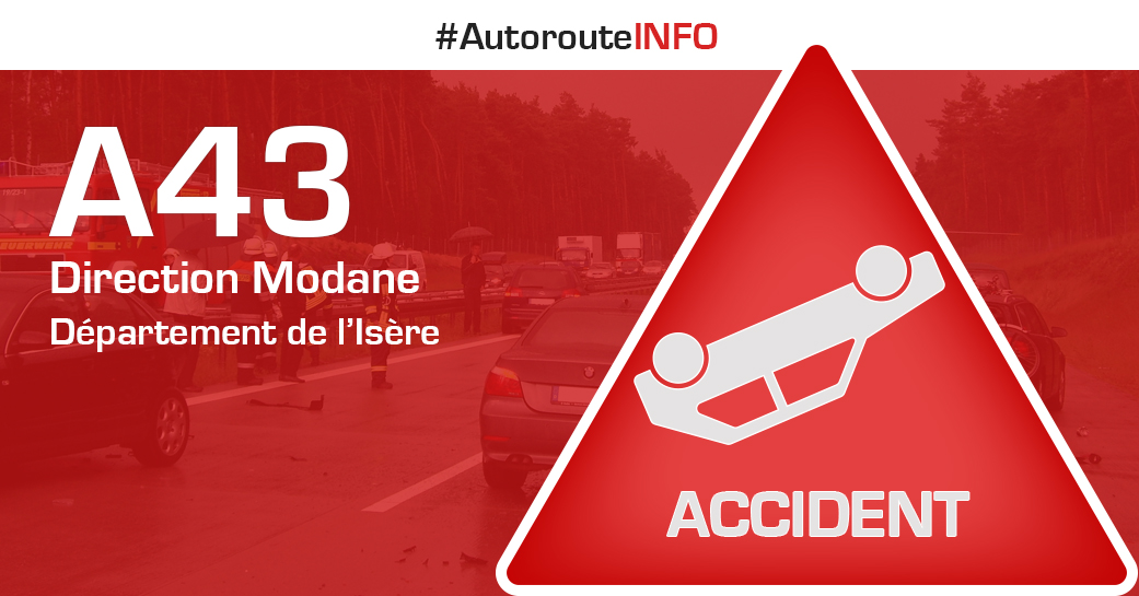 AutorouteINFO's tweet photo. [18:22] #InfoTrafic #Isère #A43 entre Lyon et Chambéry, six véhicules accidentés à hauteur de la sortie 9 La Tour du Pin. Bouchon important dans ce secteur.
Restez à l'écoute d'#AutorouteINFO https://t.co/ueVIOqI8YA https://t.co/WM7Eqz9g6g