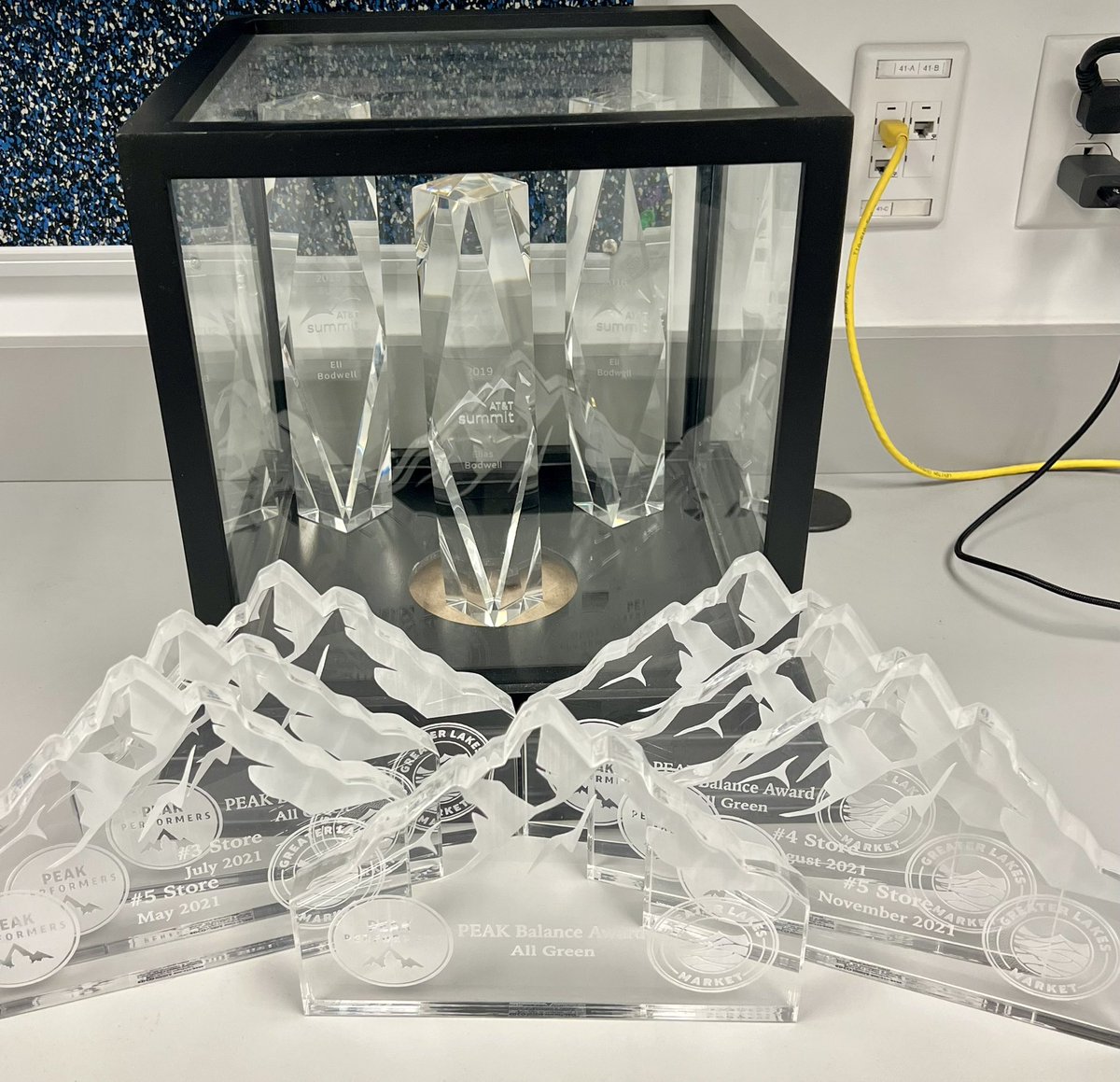 Eli Bodwell (@bodwelleli) on Twitter photo Just got 2 more Peak awards to add to the collection! I am also excited to say that Team Quincy has also leveled up this year! This has been an amazing year! <a href="/TomMonahan10/">Tom Monahan</a> @joe_boxer44 <a href="/HammockJill/">Jill Hammock</a> @theeastregion #Battleship #MakingWaves #LevelUp Just got 2 more Peak awards to add to the collection! I am also excited to say that Team Quincy has also leveled up this year! This has been an amazing year! <a href="/TomMonahan10/">Tom Monahan</a> @joe_boxer44 <a href="/HammockJill/">Jill Hammock</a> @theeastregion #Battleship #MakingWaves #LevelUp