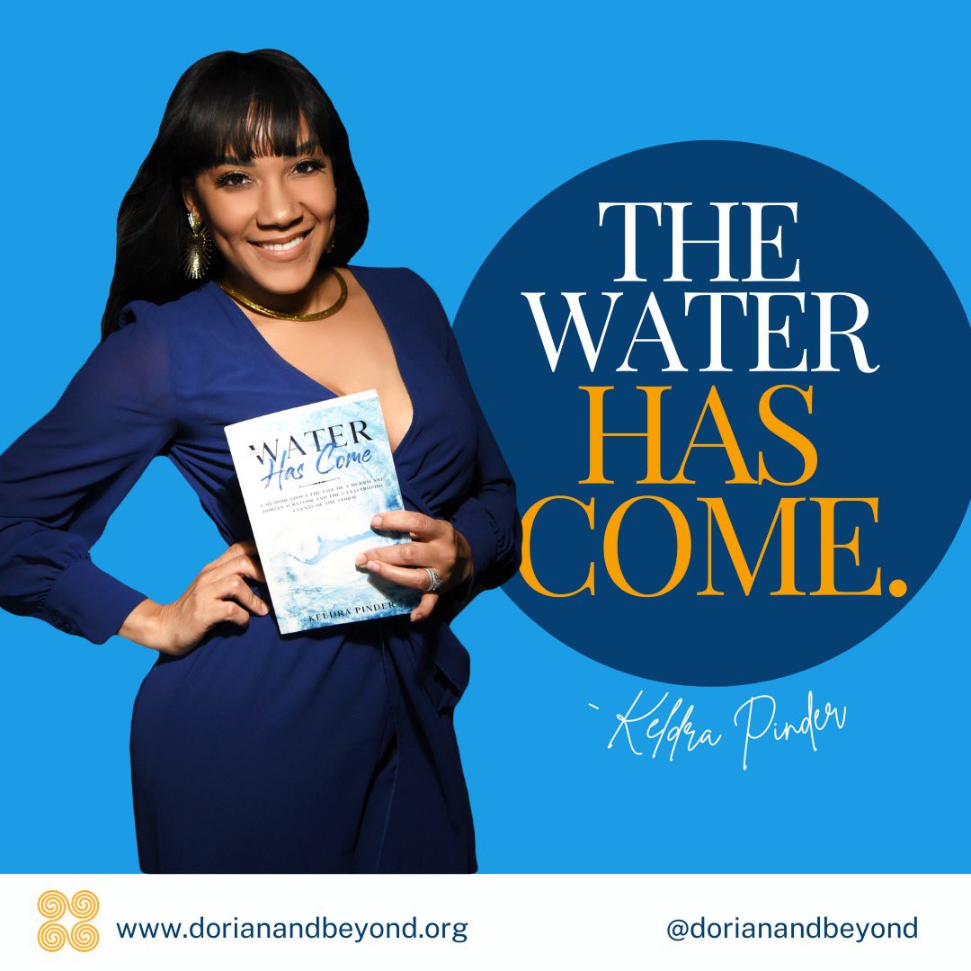 DorianandBeyond's tweet photo. There are few storytellers who worked as timely + diligently as Keldra Pinder to preserve the story of #HurricaneDorian in The #Bahamas. 

In our latest blog, she offers an excerpt from her award-winning book, "The Water Has Come." 

Read it online at https://t.co/bz8StQcx05. https://t.co/kLZa9T5Meu