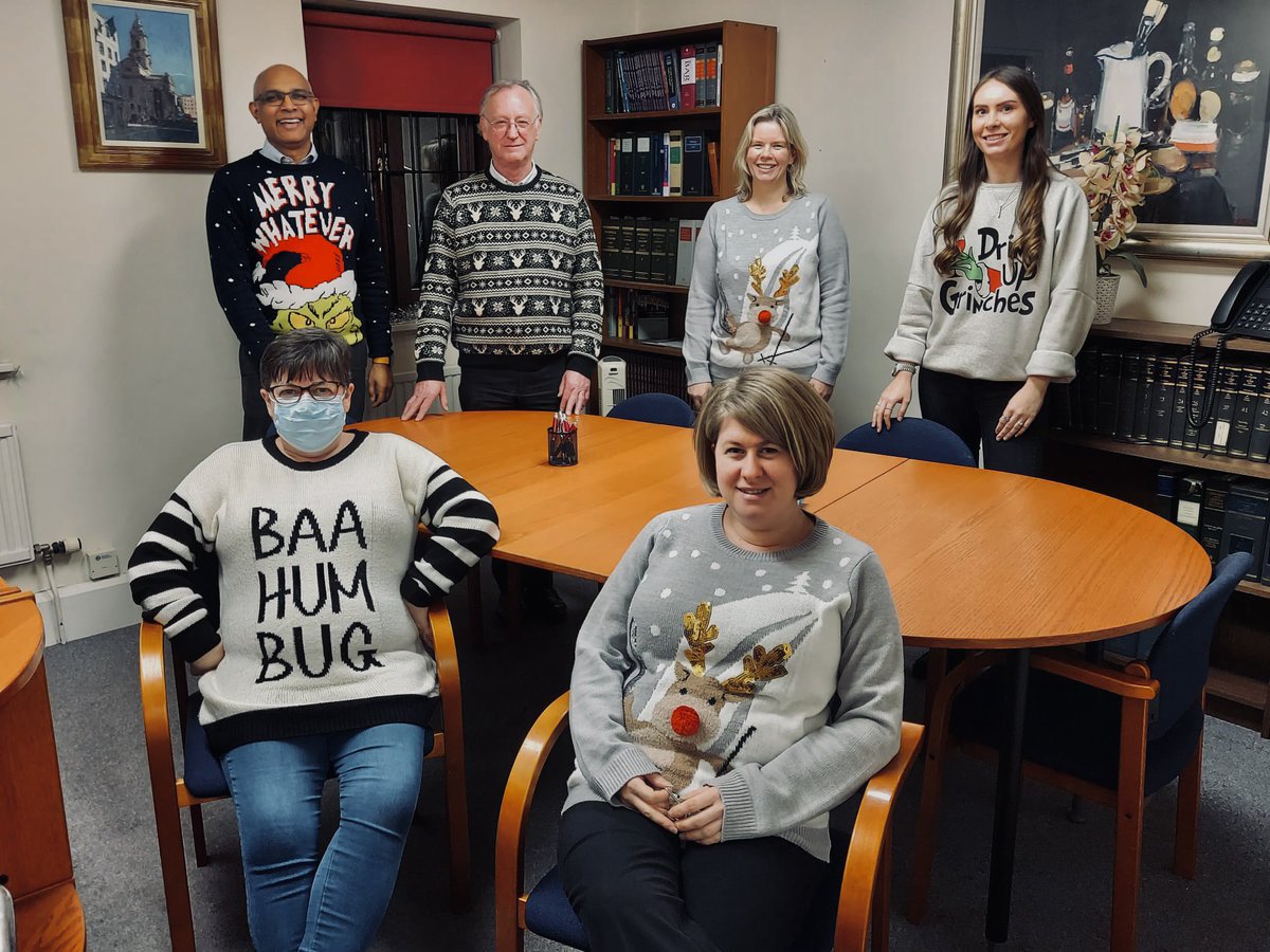 GowenLlp's tweet photo. This year we are taking part in Christmas Jumper Day in aid of the @TheBHF &amp; in memory of our colleague Roy who we lost suddenly last year. #ChristmasJumperDay https://t.co/0YzErkeLg6