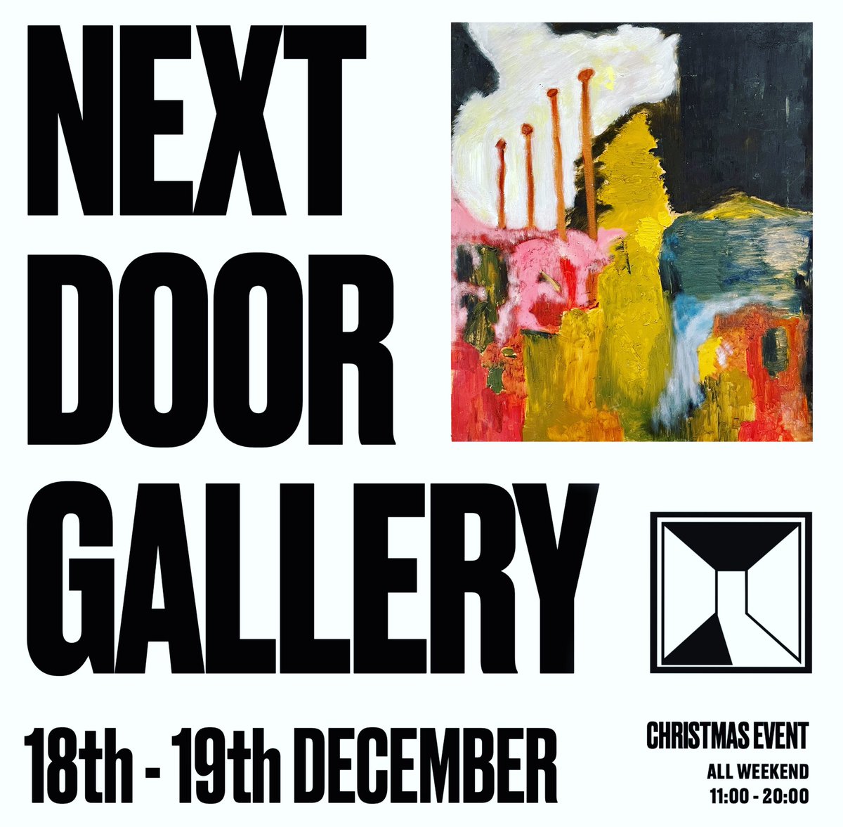 gallerynextdoor's tweet photo. Thankyou all for the warm welcome on #burtonroad we are loving meeting #artists and #artcollectors alike.

Next week we’ll be hosting a #christmasshopping event all weekend featuring smaller works and prints https://t.co/sWTUUTEiCK