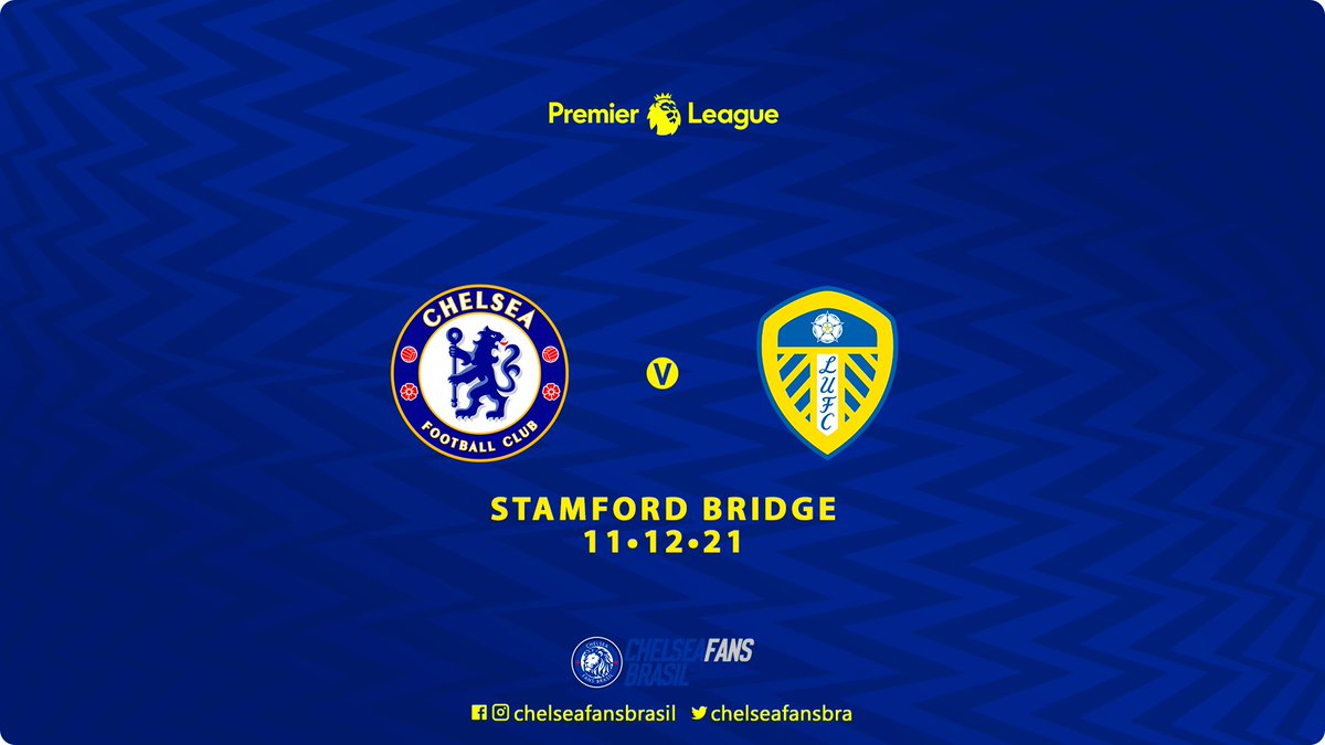 𝐏𝐑𝐄́𝐕𝐈𝐀 𝐍𝐎 𝐀𝐑! Amanhã o Chelsea enfrenta o Leeds United em Stamford Bridge pela Premier League. 🔹informações das equipes 🔹 Prováveis escalações 🔹 Horário e transmissão ➡️ chelseafcbrasil.com/2021/12/10/che… #CHELEE