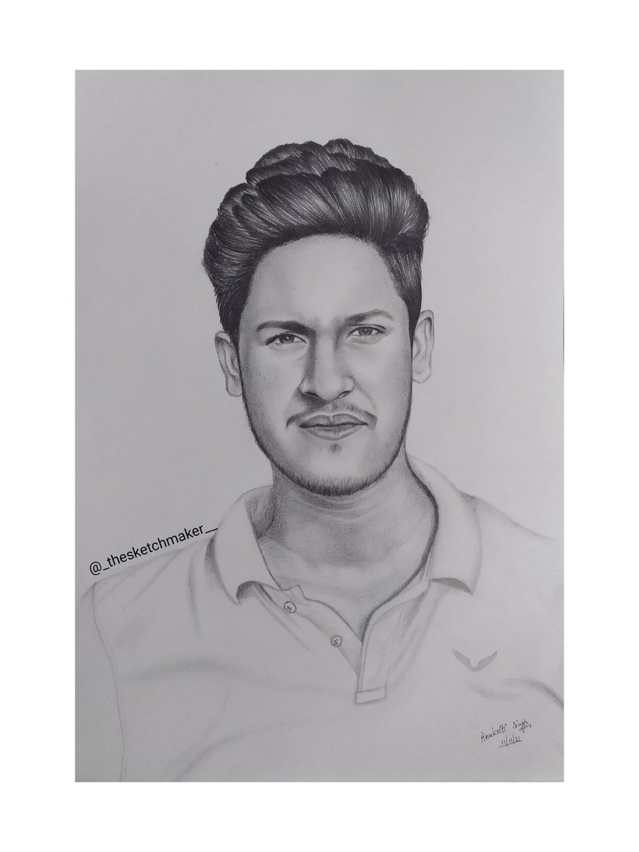_thesketchmaker's tweet photo. Pencil potrait 
@Artline_EU @ArtlineOfficial #artist #ArtistOnTwitter #artwork #art #potrait #sketches #Sketching https://t.co/pykF9niYsT