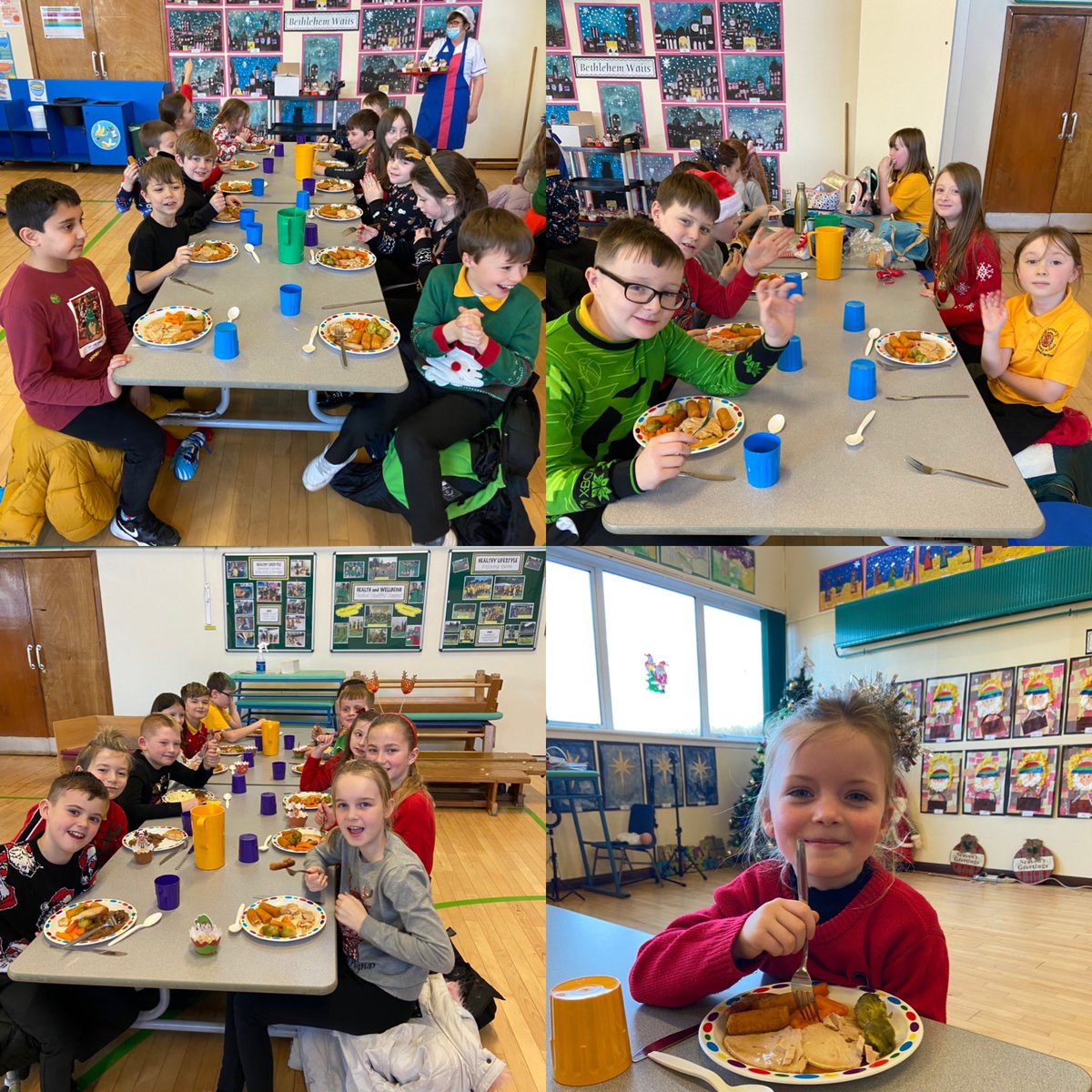 eacStPatricksPS's tweet photo. A huge big THANK YOU to our amazing catering team! Christmas lunch, bubble style, was enjoyed by everyone. 🎅🏼 The smoothest service in the country. @markHD98 https://t.co/2VlUnRrhyh