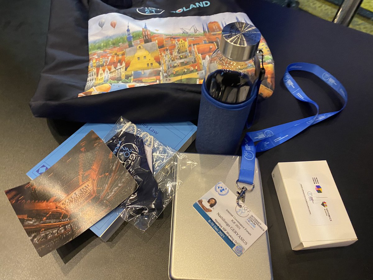 Nashilongo's tweet image. The curtains rolls this evening as the  UN Internet Governance Forum closes here in Katowice, Poland. 
Phenomenally executed despite the global pandemic.
Contemporary Internet Policy discussion taking Centre stage. 
Most importantly # InternetUnited
#DataJustice #SecureCyberspace