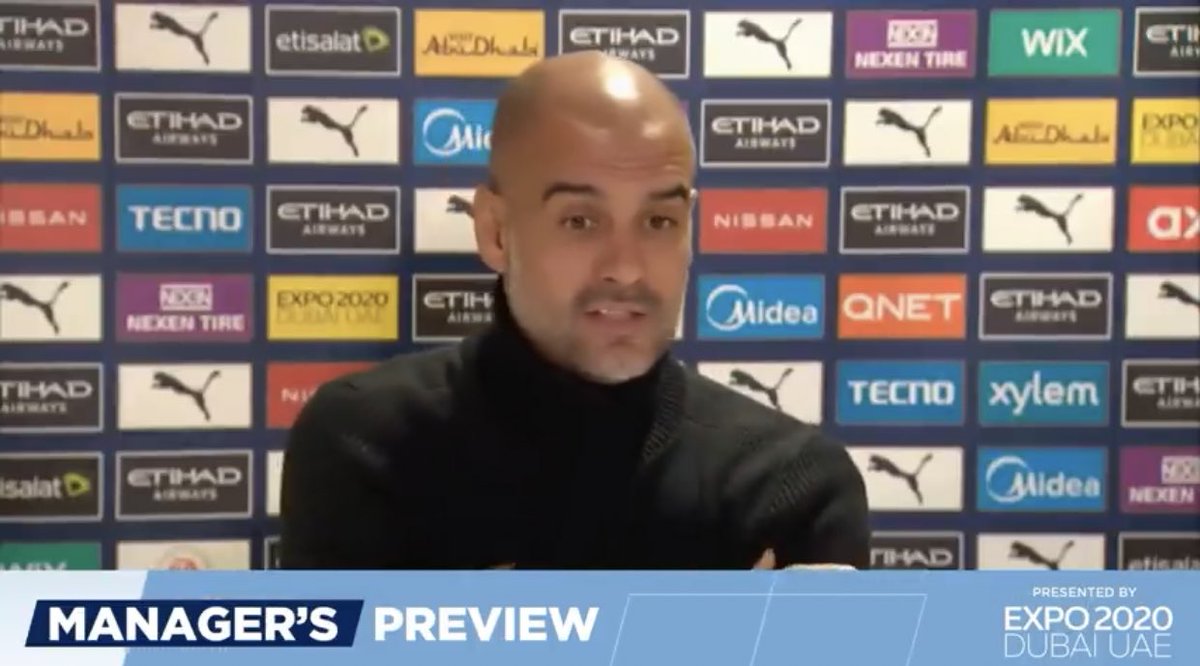 Pep Guardiola : 

"Mes paroles ne changeront rien. Lorsque vous n'avez que 2 jours de repos, les joueurs n'ont pas le temps de récupérer. 

Nous discutons chaque année et rien ne change, nous prions pour que les joueurs ne se blessent pas. Les joueurs repoussent leurs limites."