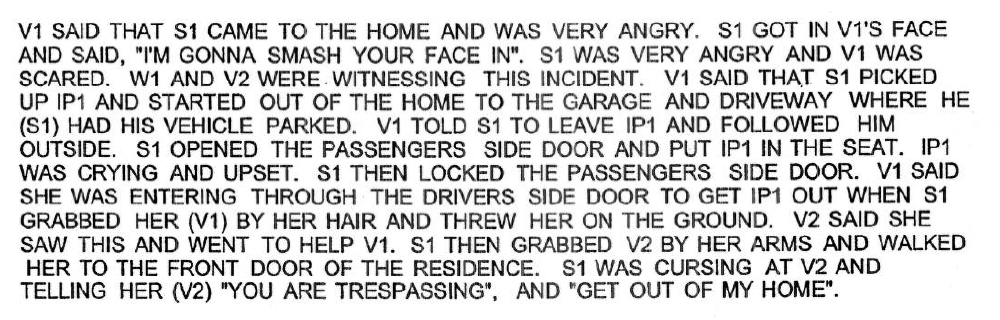 DefNotDarth's tweet photo. #ChadRead also threatened to "smash your face in" to his first ex-wife, in front of their child. He then assaulted her, according to the police reports.
I'll be reporting on this case further and releasing documents to help everyone better understand those involved. https://t.co/nhsX9MwhYL